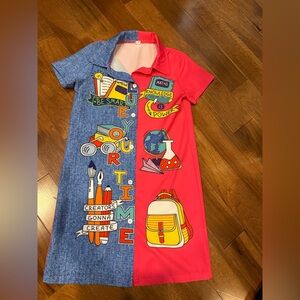 Colorful Kids' Educational Graphic Tee